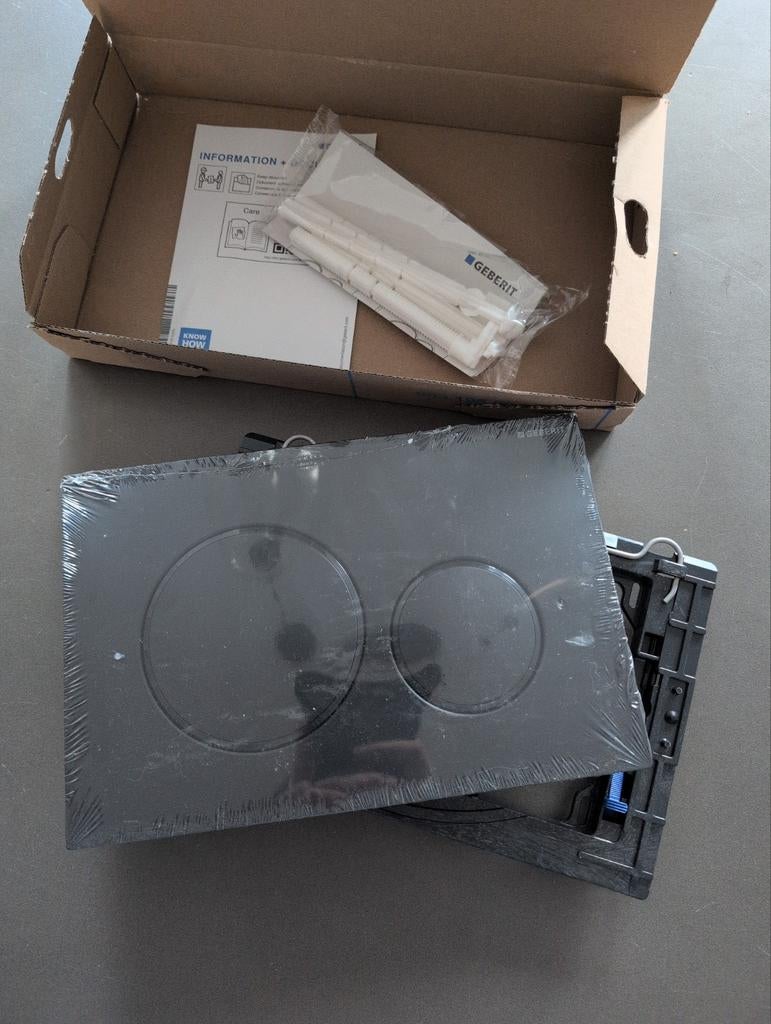Geberit spoelknop toilet - Nieuw in verpakking, Doe-het-zelf en Verbouw, Sanitair, Ophalen of Verzenden