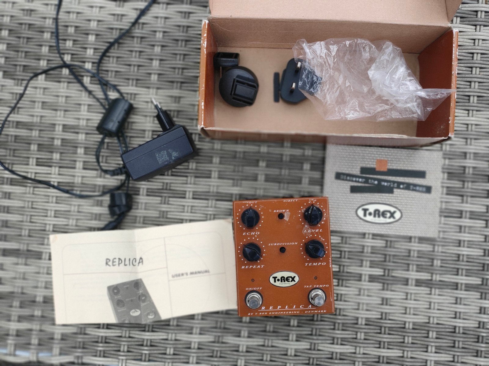 T-Rex Replica Delay Pedaal - Zo goed als nieuw, Muziek en Instrumenten, Effecten, Ophalen of Verzenden