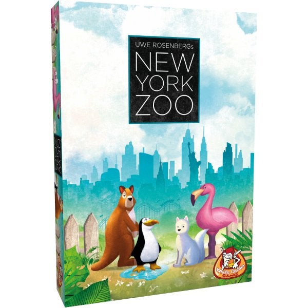 New York Zoo White Goblin Games Bordspel Nieuw, Hobby en Vrije tijd, Gezelschapsspellen | Bordspellen, Nieuw, Een of twee spelers