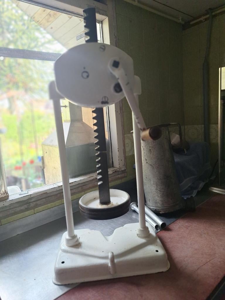 Worstvulmachine 12,5L met 2 vulpijpjes (21mm & 30mm), Ophalen of Verzenden, Metaal, Wit, Overige merken