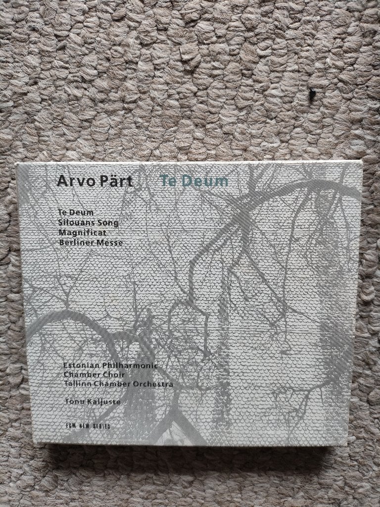 Arvo Pärt Te Deum, Ophalen of Verzenden, Classicisme, Zo goed als nieuw, Overige typen