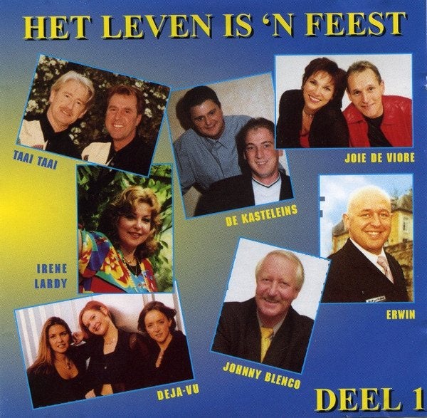 Het Leven Is 'n Feest Deel 1  CD  Nieuw  Ongebruikt, Cd's en Dvd's, Ophalen of Verzenden, Nieuw in verpakking, Levenslied of Smartlap