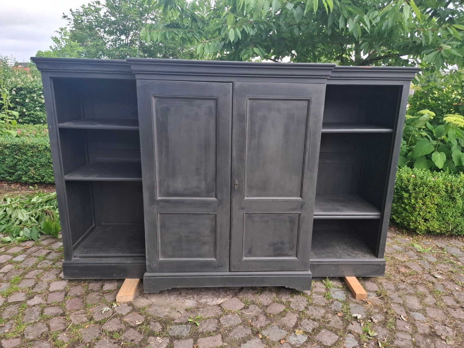 TV kast, Ophalen, Gebruikt, 100 tot 150 cm, Overige houtsoorten