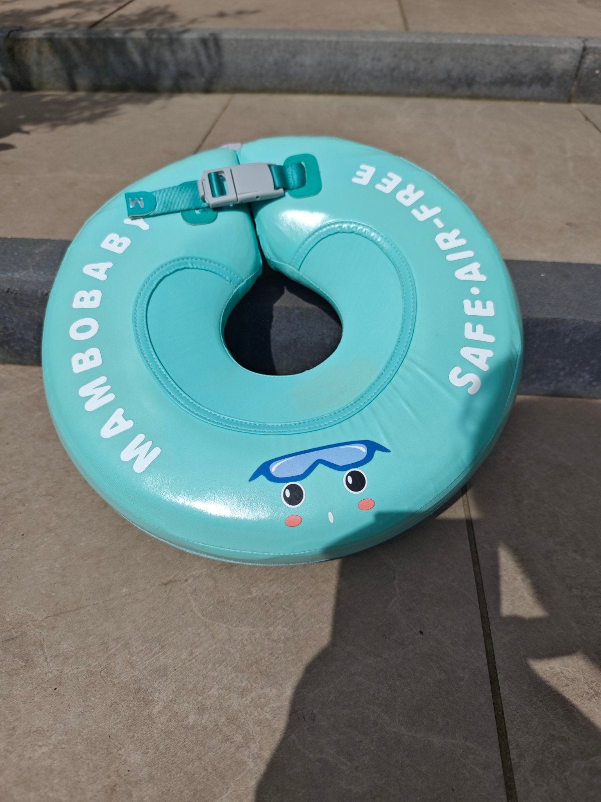 Mambobaby babyfloat zwemring - veilig zwemmen tot 1 jaar, Ophalen of Verzenden, Gebruikt, Jongetje of Meisje, Zwem-accessoire
