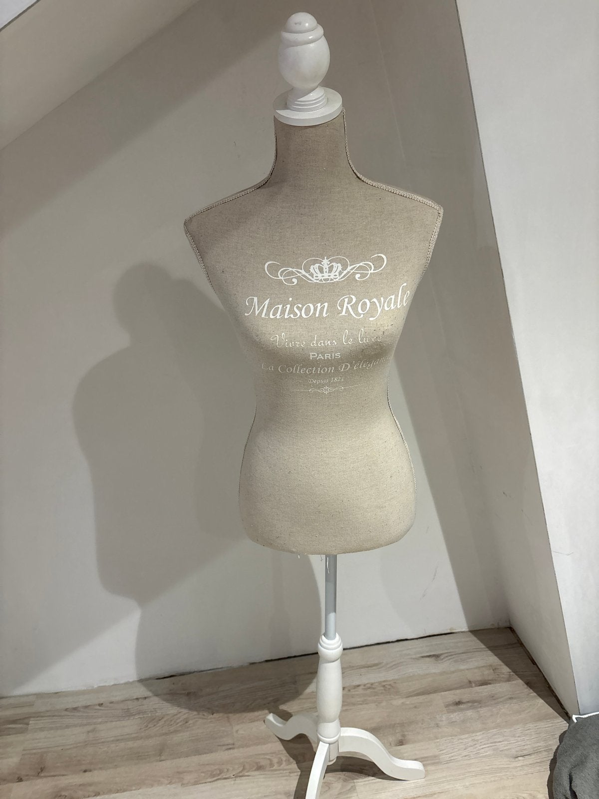 Decoratieve paspop 'Maison Royale' - Beige mannequin, Ophalen, Beige, Textiel, Klassiek