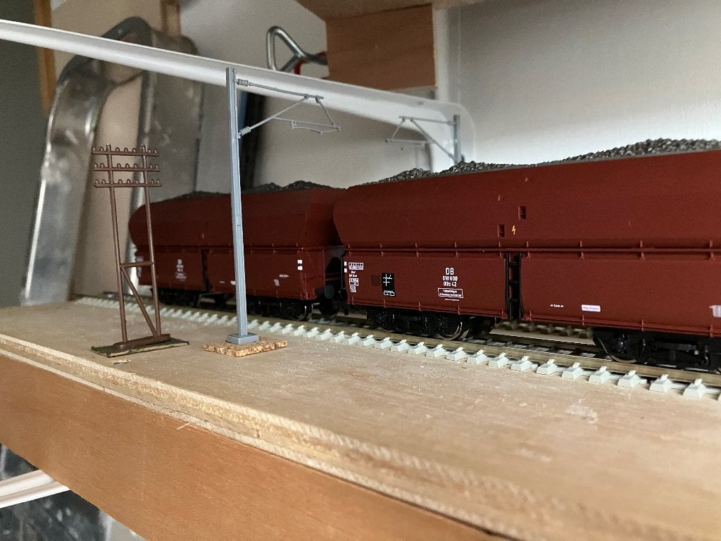 Roco kolenwagon ertswagons 5 stuks, Gelijkstroom, Wagon, Ophalen of Verzenden, Zo goed als nieuw