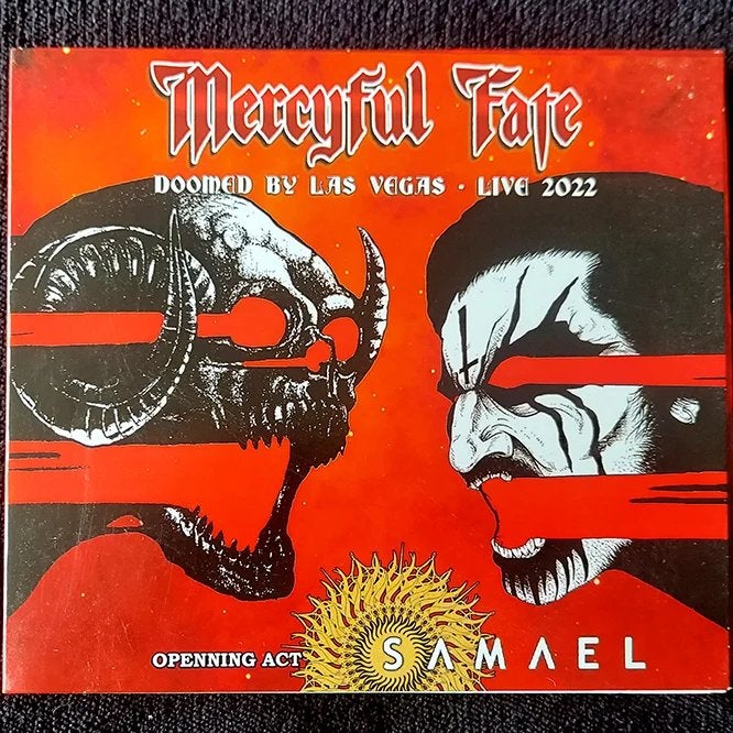 Mercyful Fate - Doomed by Las Vegas Live 2022 CD, Heavy metal, Digipak, Ophalen of Verzenden, Zo goed als nieuw