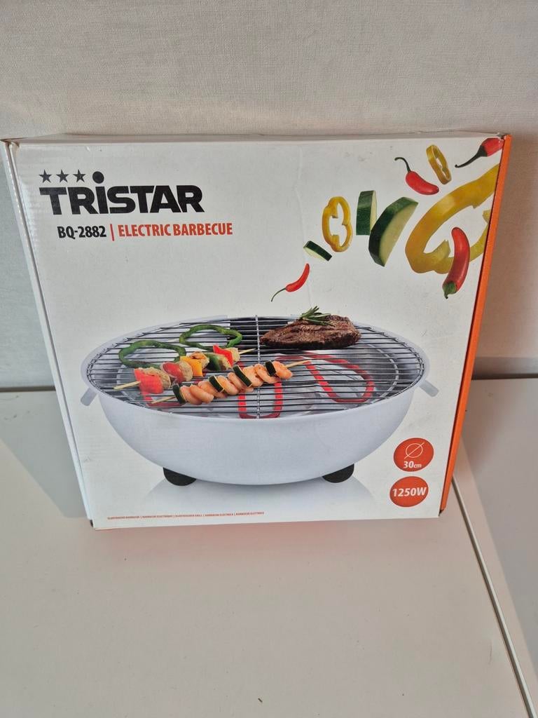 Tristar Electrische Barbecue. Absolute Nieuwstaat., Ophalen of Verzenden, Zo goed als nieuw, Tristar