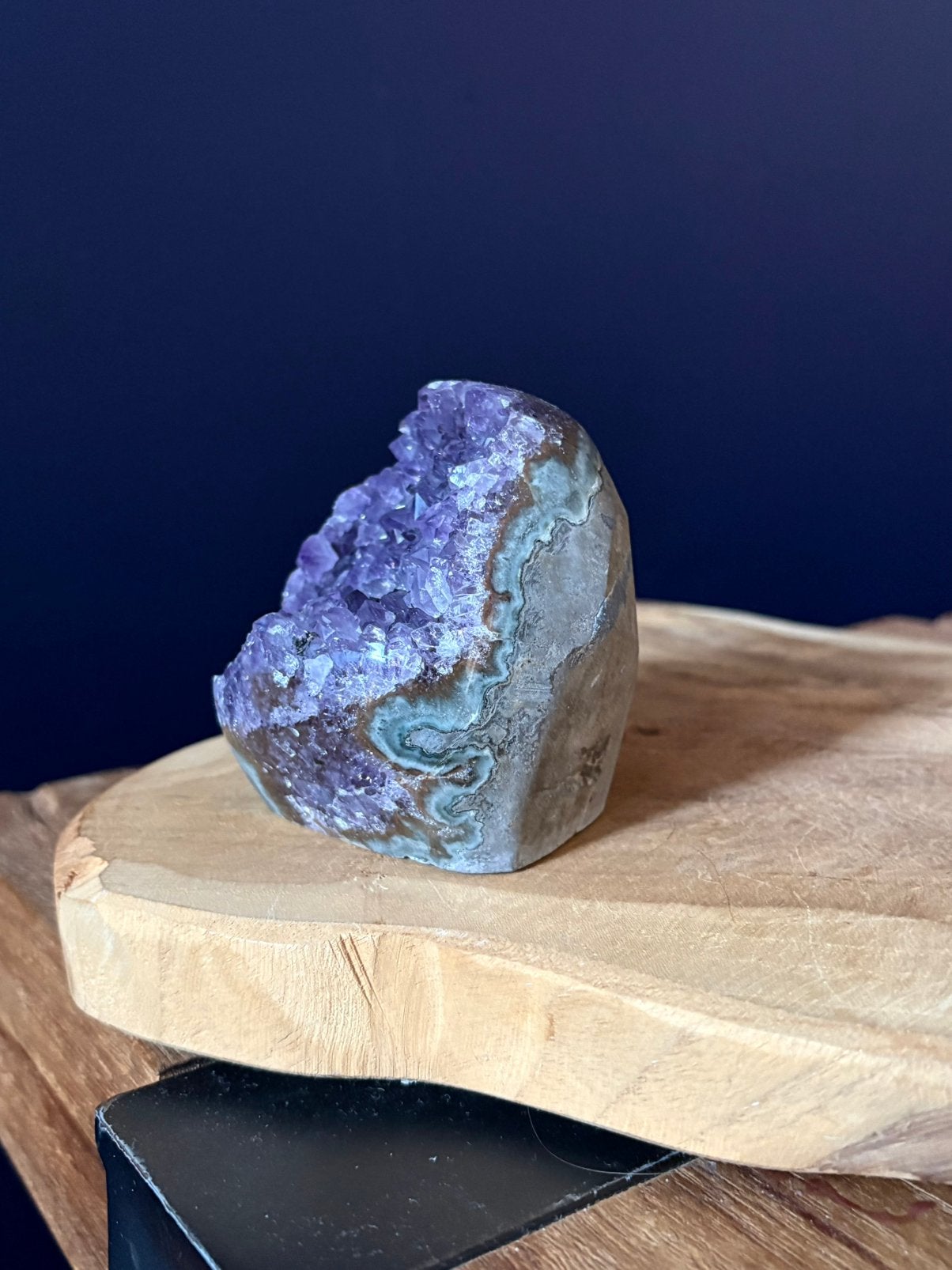 Amethist AA cluster geode edelsteen edelstenen mineraal, Ophalen of Verzenden, Mineraal