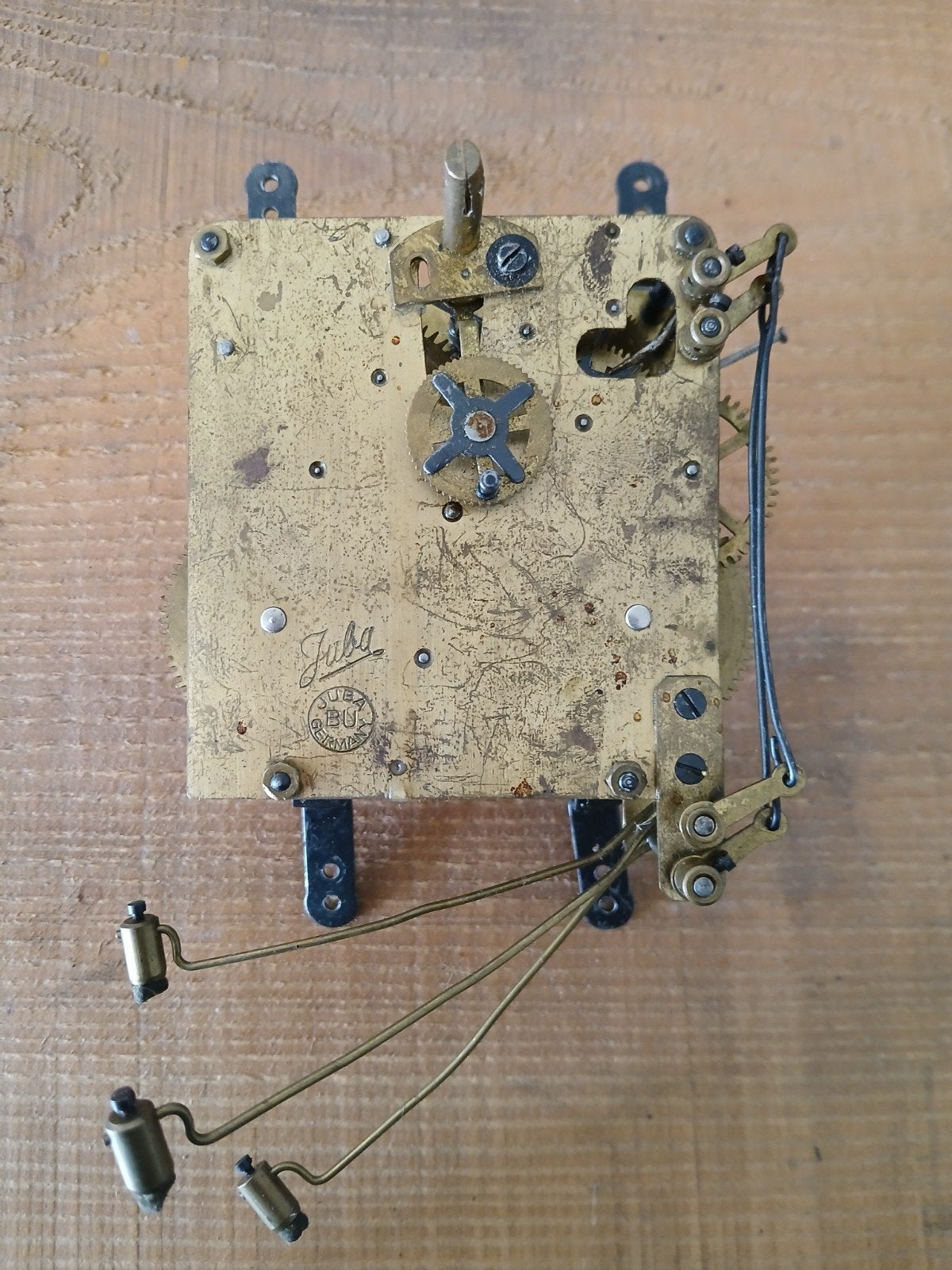 Juba klok uurwerk - vintage onderdelen, Ophalen