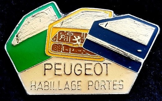 Peugeot Hallilage Portes pin, Verzamelen, Verzenden, Nieuw, Transport, Speldje of Pin