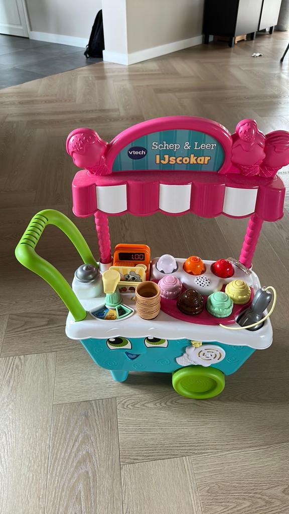 Vtech ijscokar, Kinderen en Baby's, Speelgoed | Vtech, Ophalen, Zo goed als nieuw