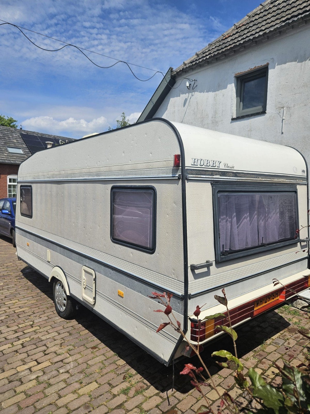 Hobby Classic caravan met voortent Walker, Caravans en Kamperen, Caravans, Standaardzit, Hobby, 750 - 1000 kg, Particulier