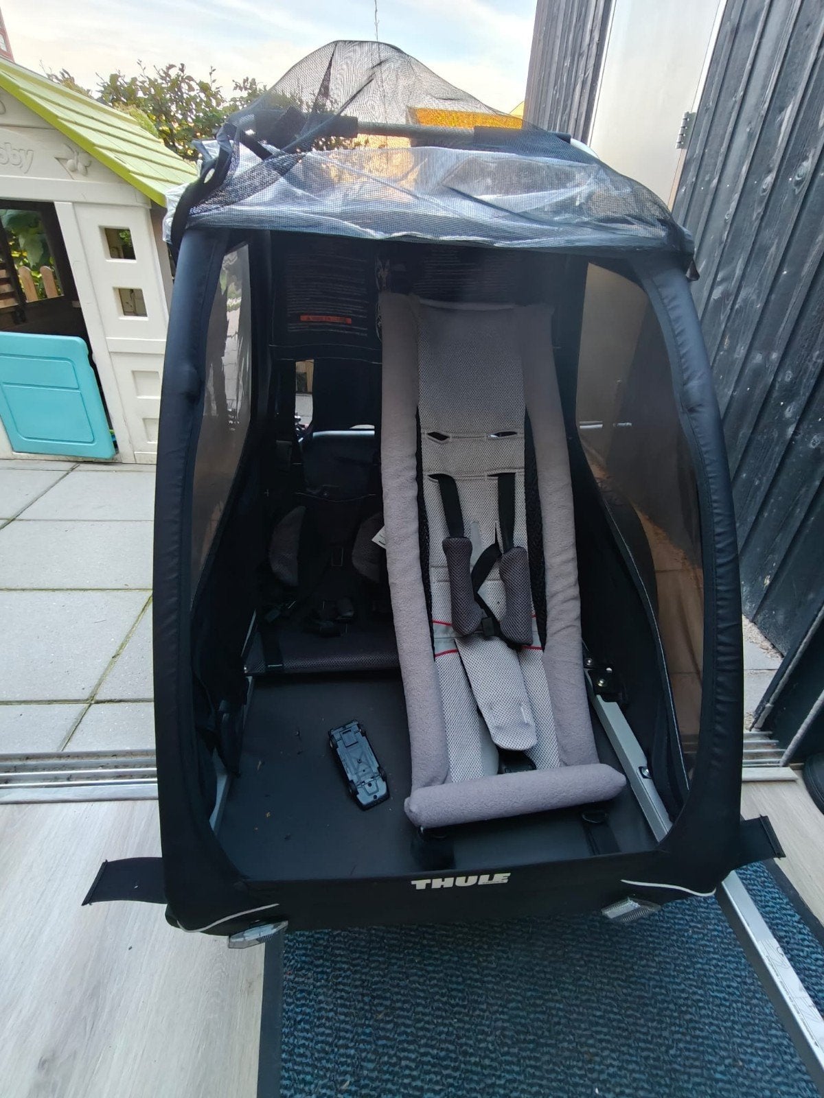 Thule Infant Sling voor fietskar incl riemverlenger, Kinderen en Baby's, Overige merken, Gebruikt, Overige typen, Ophalen of Verzenden