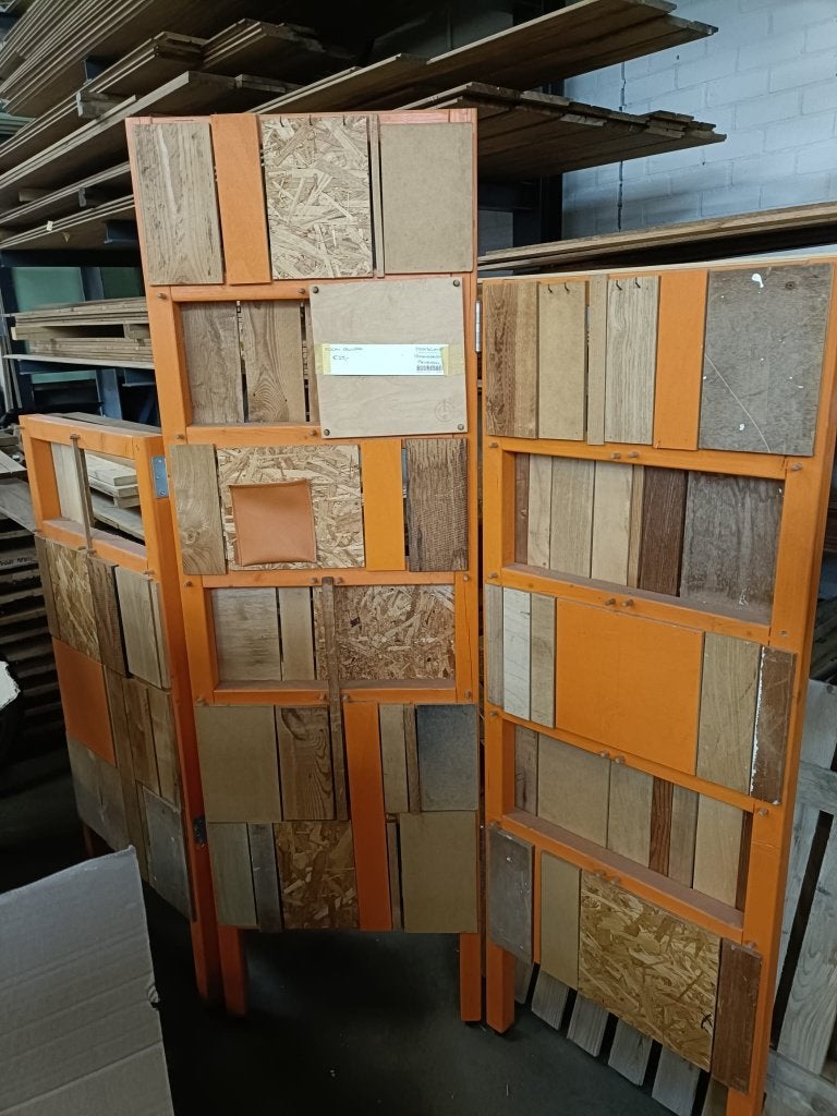 Roomdivider B169xH178cm, Ophalen, Gebruikt
