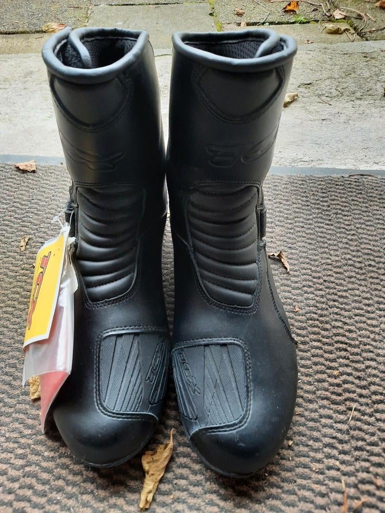 Nieuwe motorlaarzen en gebruikte broek en jas, Ophalen of Verzenden, Tweedehands, Laarzen