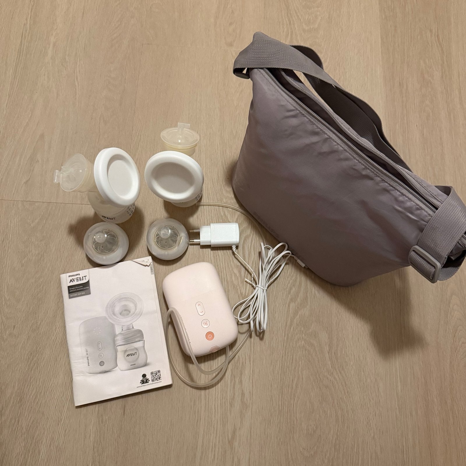 Philips Avent Dubbele Elektrische Borstkolf, Ophalen, Gebruikt