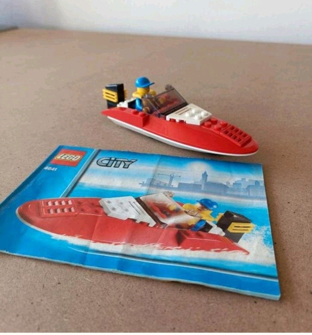 Lego City speedboot 4641, Compleet, Lego, Ophalen of Verzenden, Complete set