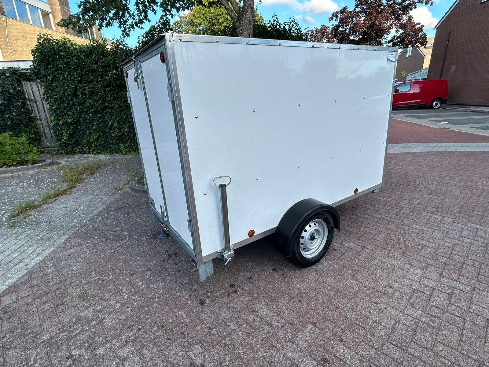 Gesloten aanhanger nieuwe staat, Auto diversen, Ophalen, Zo goed als nieuw