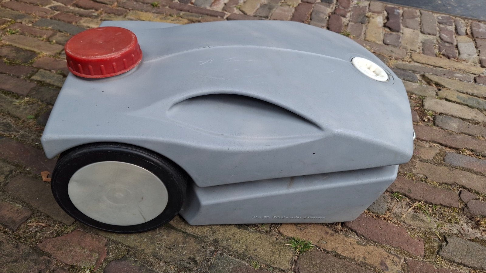 Mobiele afvalwatertank/vuilwatertank met wielen en handvat, Caravans en Kamperen, Ophalen, Gebruikt