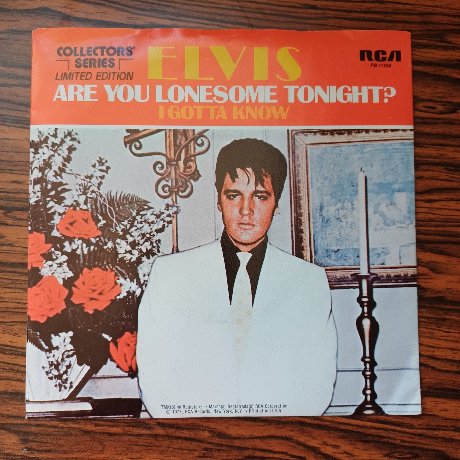 Elvis Presley - Are You Lonesome Tonight? (Limited Edition), Gebruikt, 7 inch, Ophalen of Verzenden, Pop