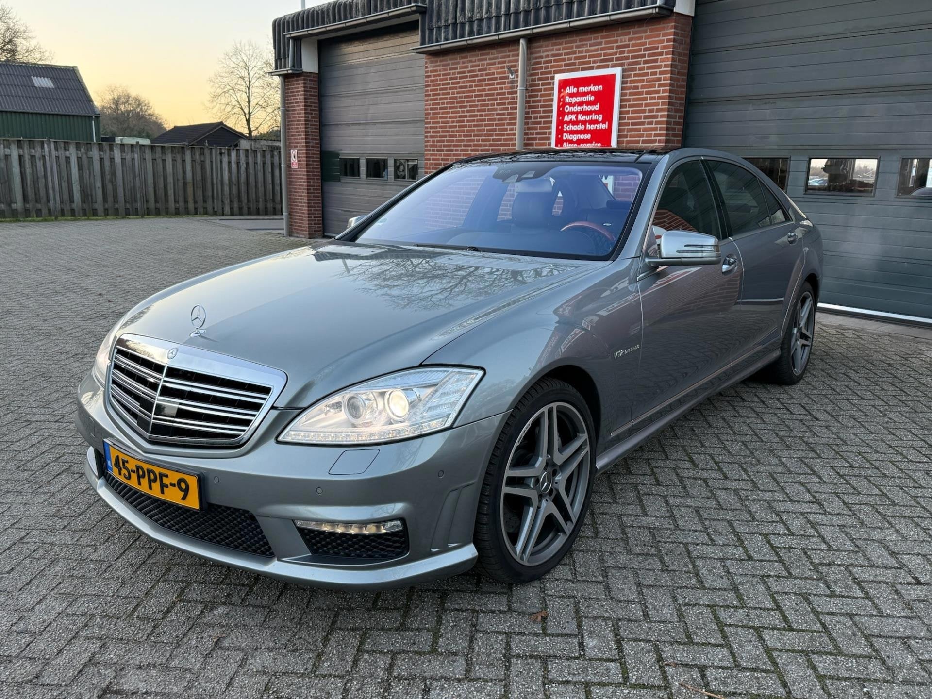 Mercedes-Benz S65 AMG 630PK/1000Nm! Lang NL-Auto! NAP-OK, Automaat, Euro 5, Gebruikt, Zwart