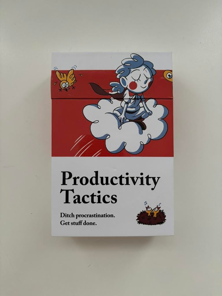 Pipdecks Productivity Tactics, Ophalen of Verzenden, Zo goed als nieuw