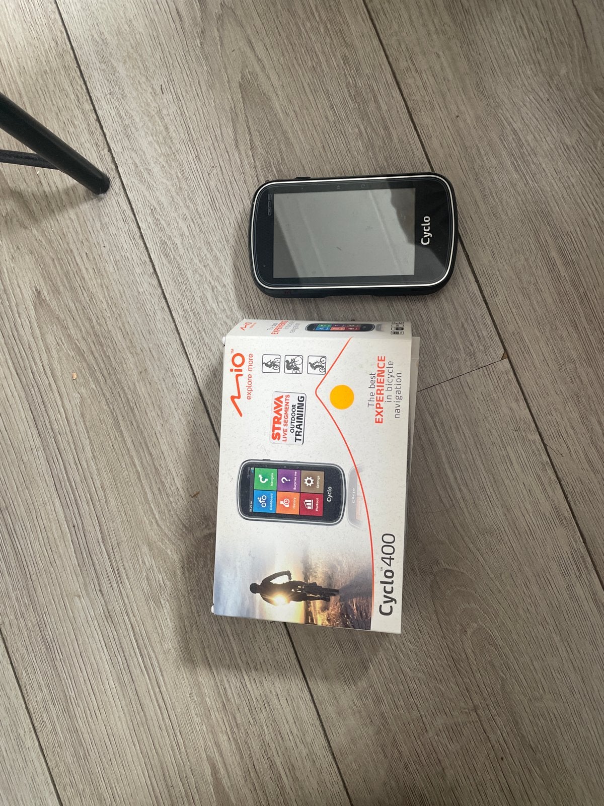 Mio Cyclo 400 Fietsnavigatie met Strava Live Segmenten, Ophalen of Verzenden, GPS, Zo goed als nieuw