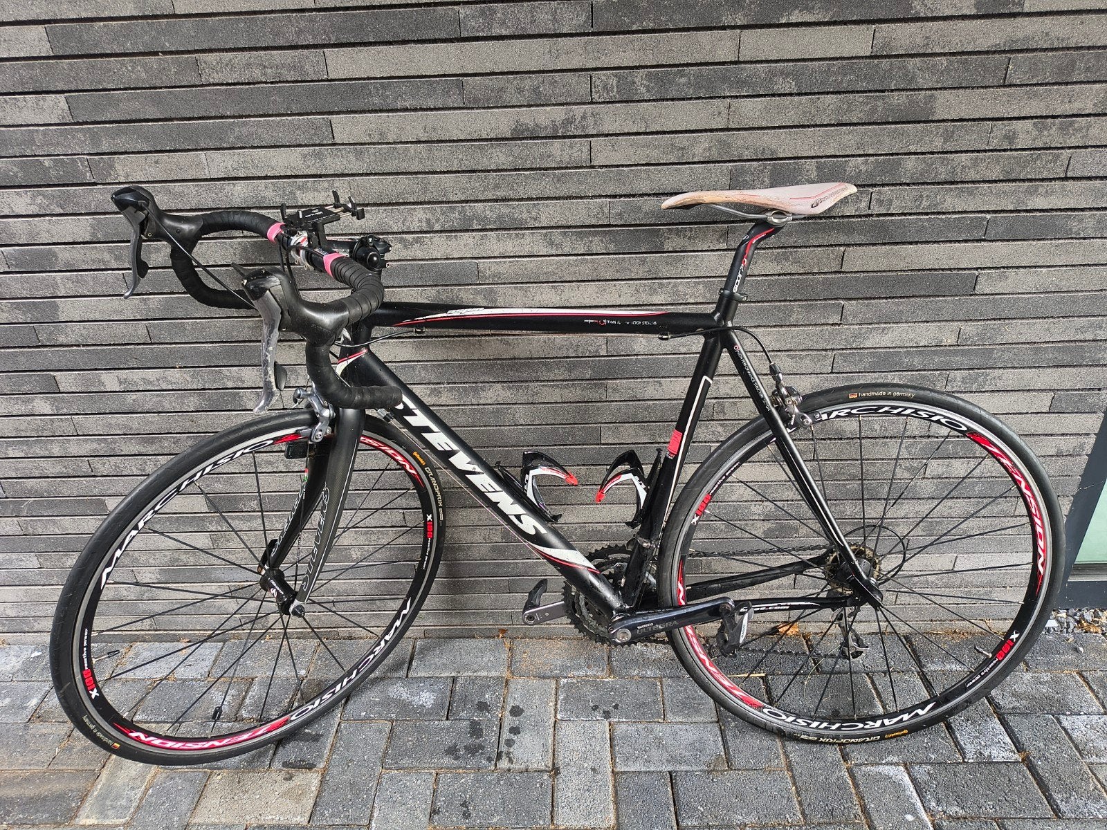 Stevens Aspin racefiets Shimano Ultegra, carbon voorvork, Gebruikt, Aluminium, 57 tot 61 cm, Meer dan 20 versnellingen