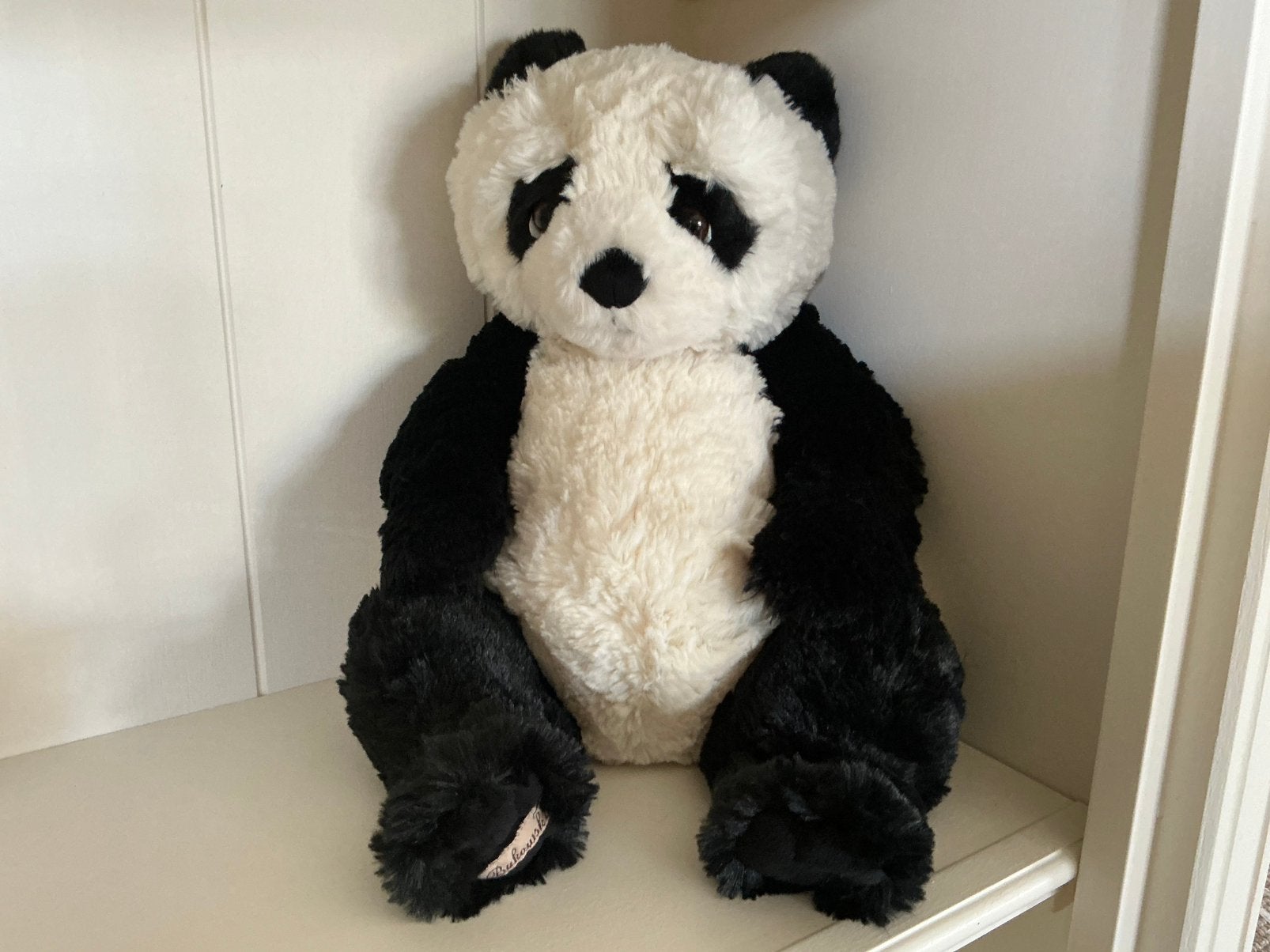 AANBIEDING Bukowski knuffel pluche Panda beer., Ophalen of Verzenden, Nieuw, Beer