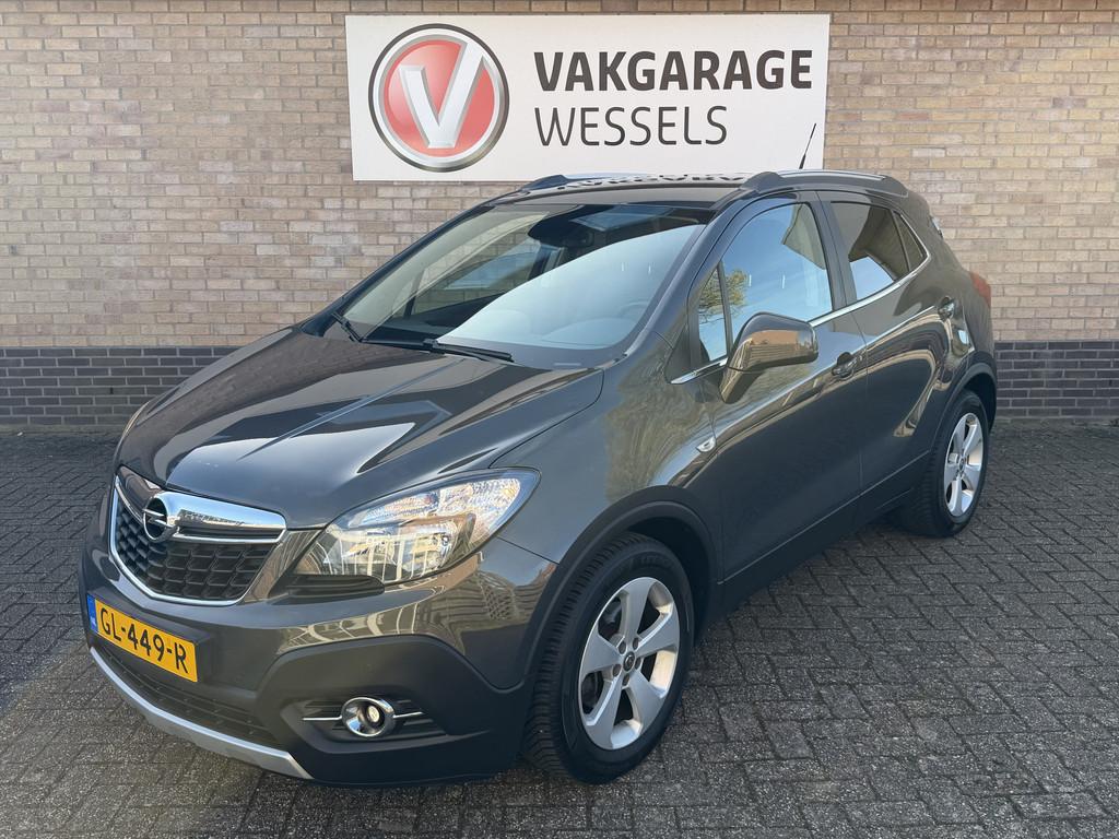 Opel Mokka 1.4 T Cosmo | LM | PDC | Clima | (bj 2015), Auto's, Opel, Voorwielaandrijving, Gebruikt, 4 cilinders, Leder en Stof