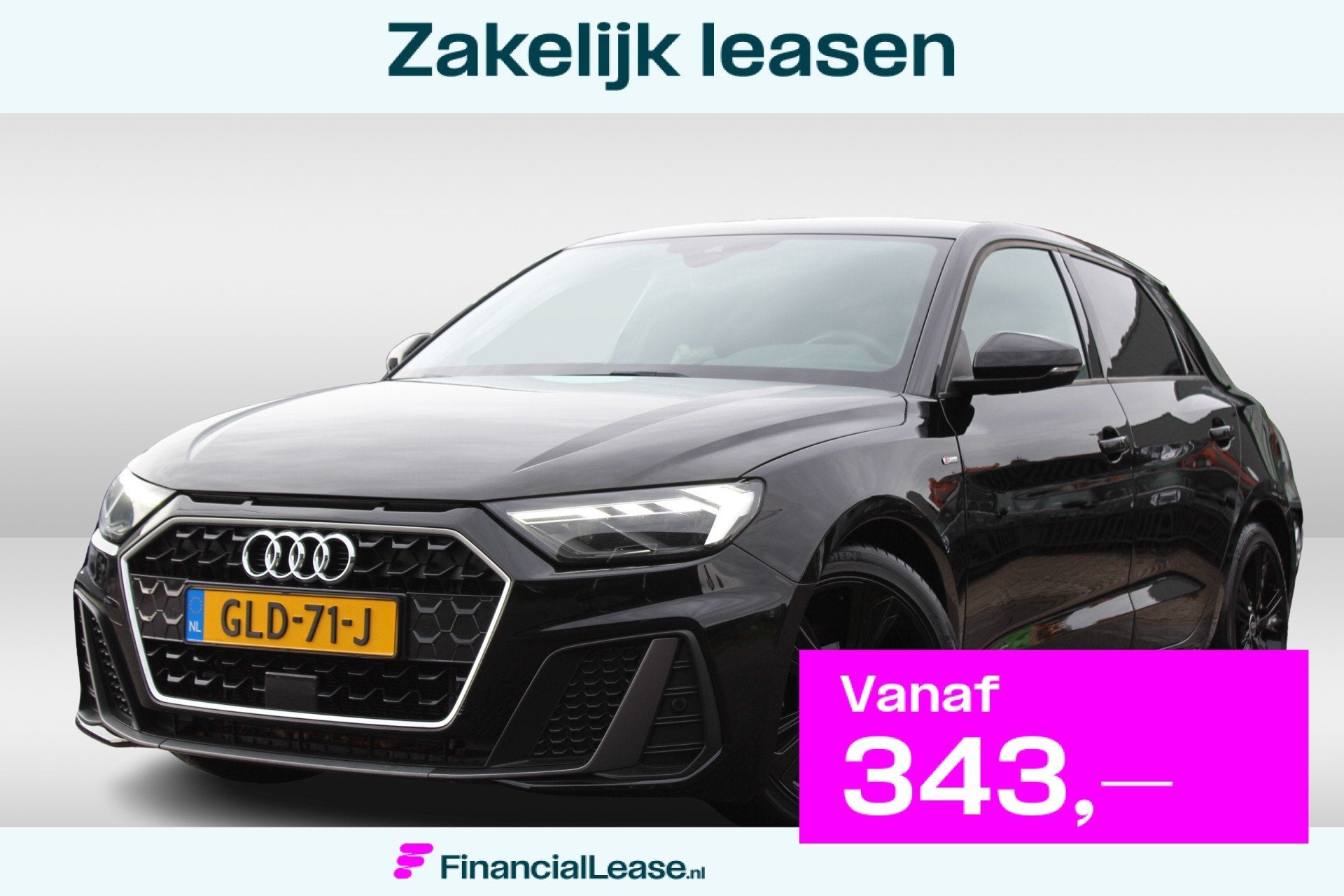 Audi A1 Sportback 35 TFSI 150Pk DSG Automaat 2x S-line | Cam, Euro 6, 4 cilinders, 150 pk, Zwart