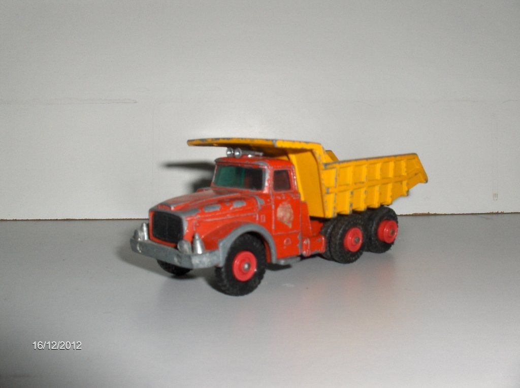 Scammell tipper truck matchbox/lesney King size K19, Verzenden, Gebruikt, Bus of Vrachtwagen, Matchbox