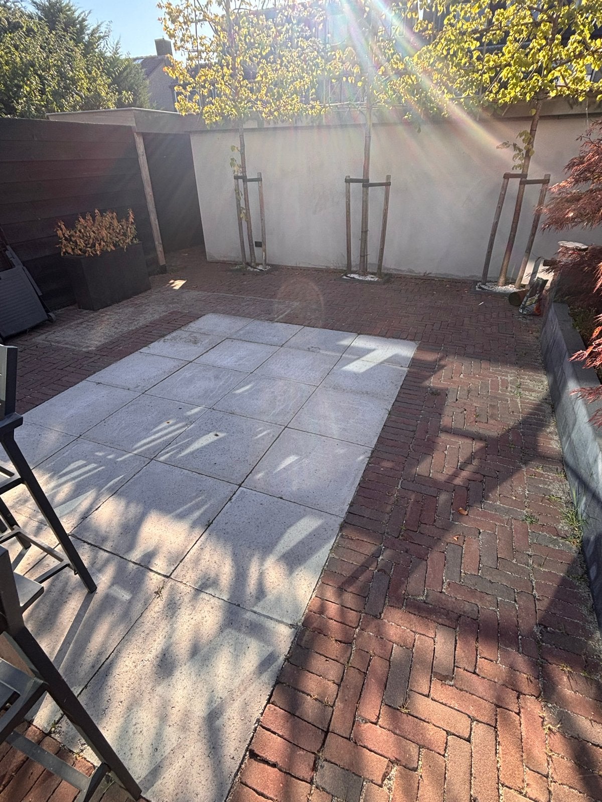 GRATIS OPHALEN: Klinkers (45m²) en Betontegels (13m²), Tuin en Terras, Ophalen, Gebruikt, Klinkers, 10 m² of meer