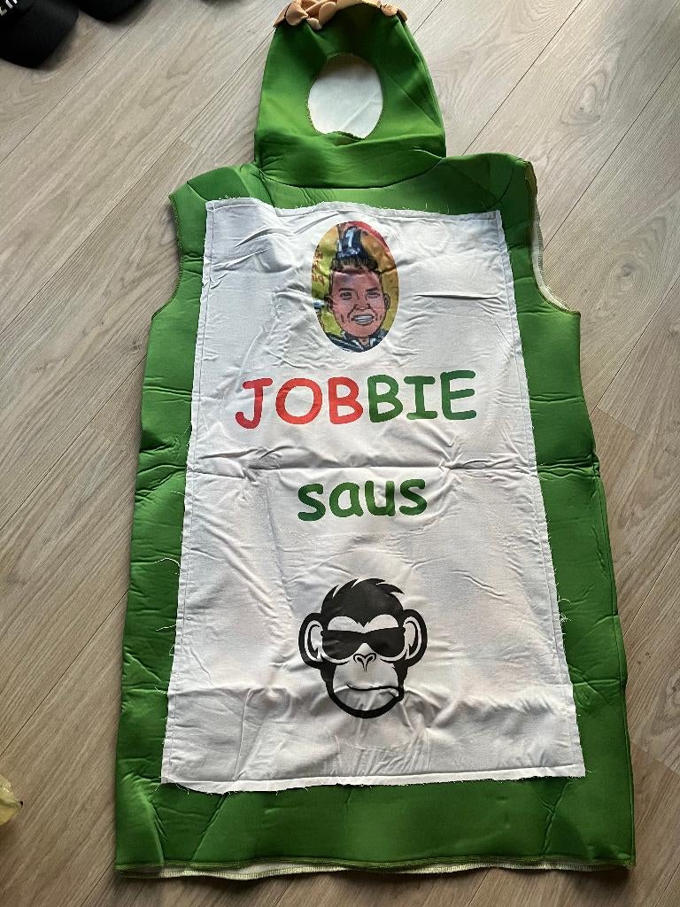 joppiesaus pak, Kleding | Dames, Carnavalskleding en Feestkleding, Maat 38/40 (M), Carnaval, Ophalen of Verzenden, Kleding