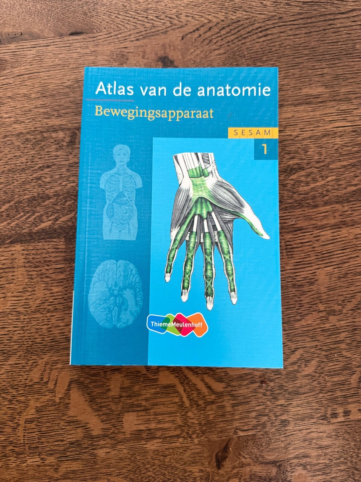 Atlas van de anatomie: Bewegingsapparaat - Sesam 1, Ophalen of Verzenden, Beta, Nieuw, HBO