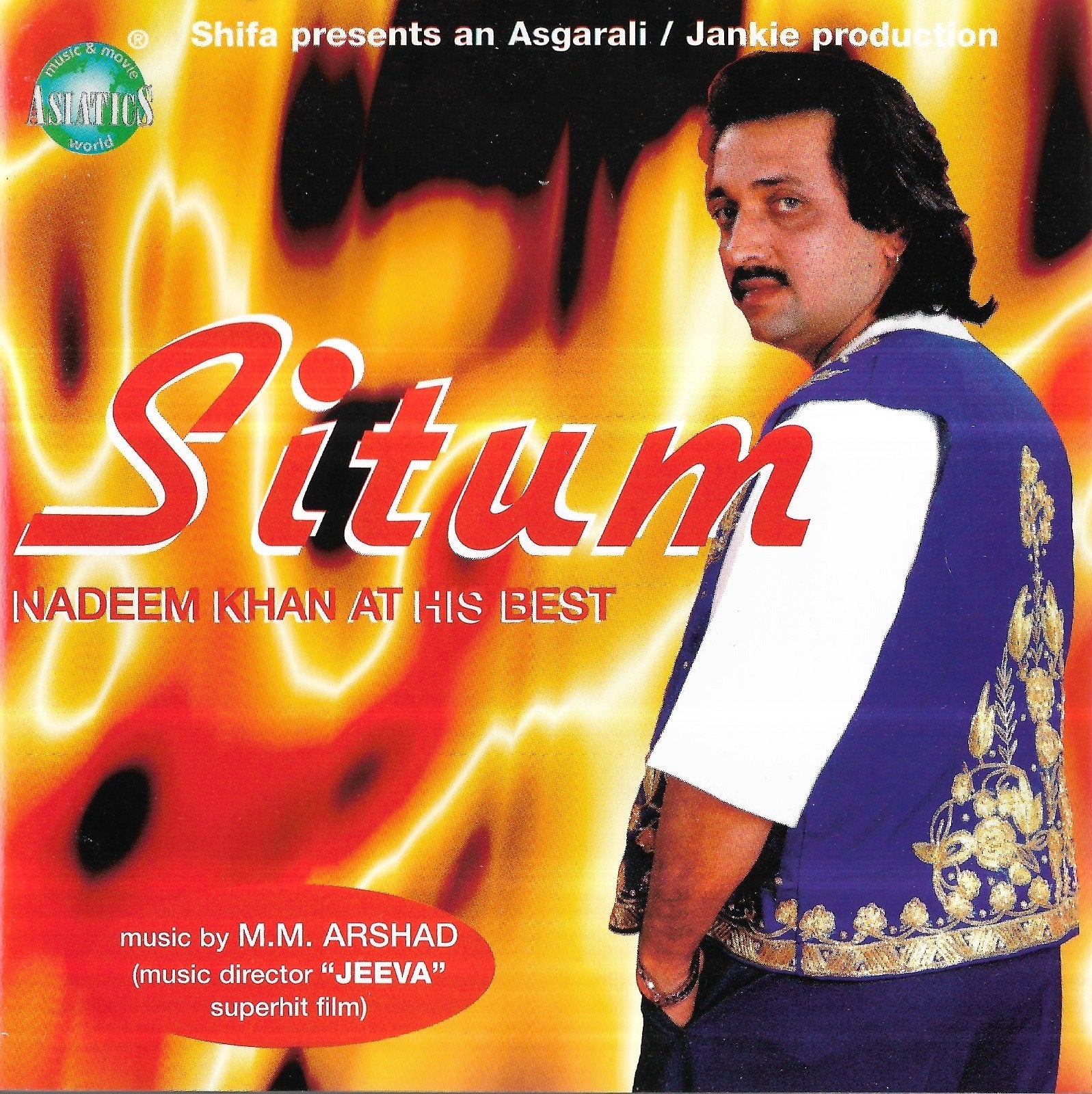Situm by Nadeem Khan - Bollywood / Local CD, Gebruikt, Overige genres, Ophalen of Verzenden, Inclusief boekje