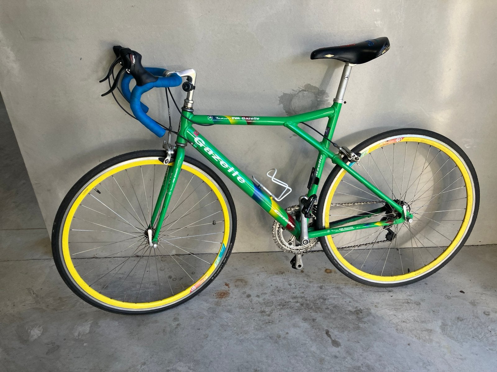 Vintage Gazelle racefiets, Ophalen, Gebruikt, 57 tot 61 cm, Schijfrem