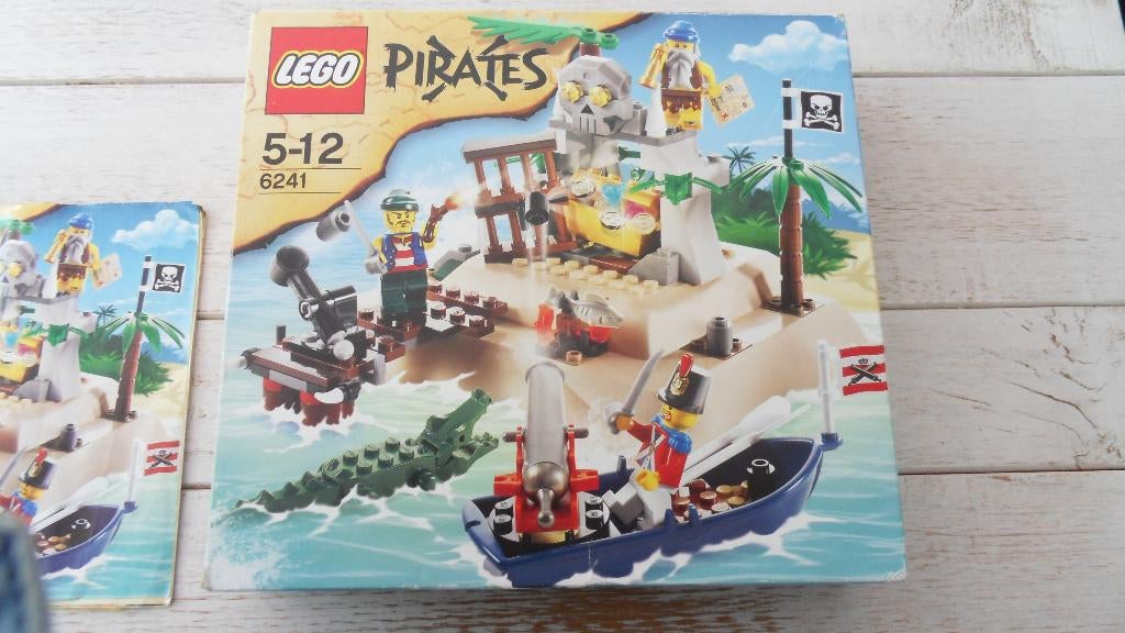 Lego set nr 6241 : Pirates inclusief doos + boekje, Kinderen en Baby's, Speelgoed | Duplo en Lego, Compleet, Gebruikt, Lego, Pirates