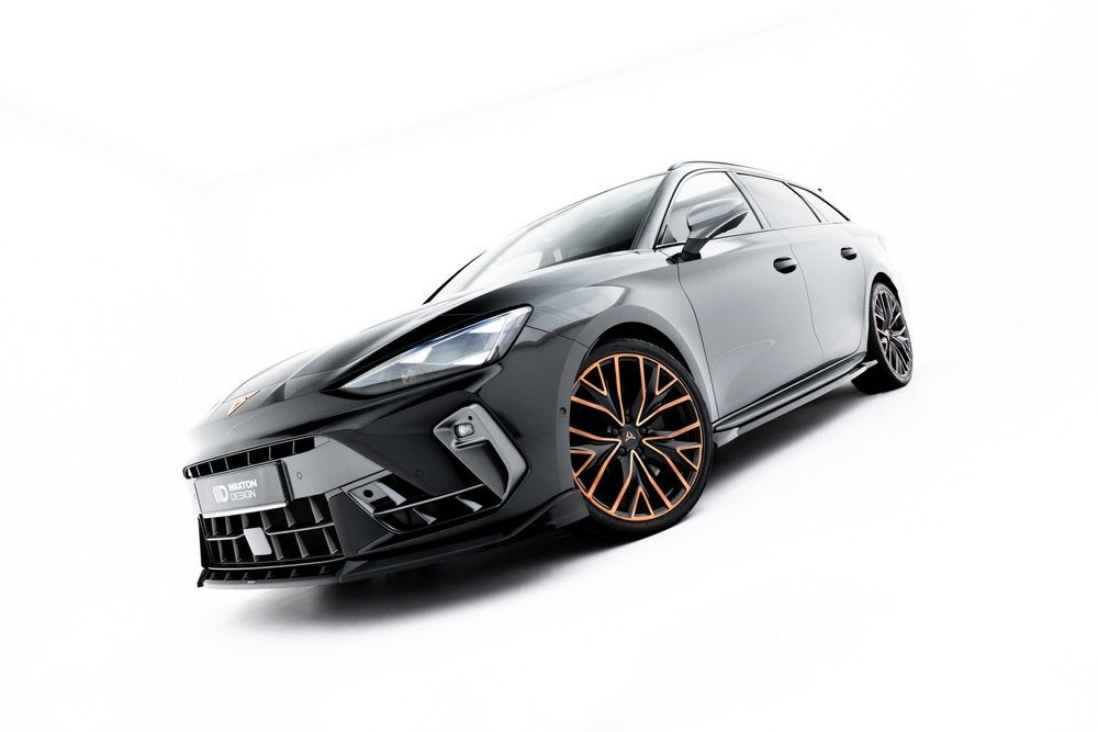 Front Splitter V.1 Cupra Leon ST / Hatchback Mk1 Facelift, Verzenden, Maxton Design, Sales@maxtondesign.eu, Polen