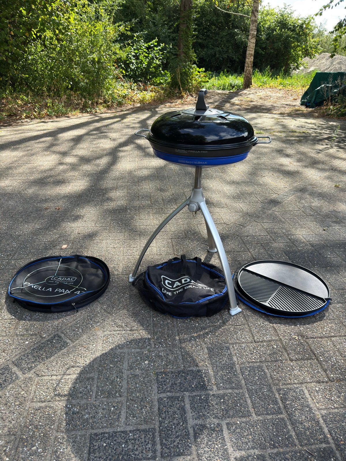 Cadac Skottelbraai met diverse accessoires, Ophalen, Gebruikt