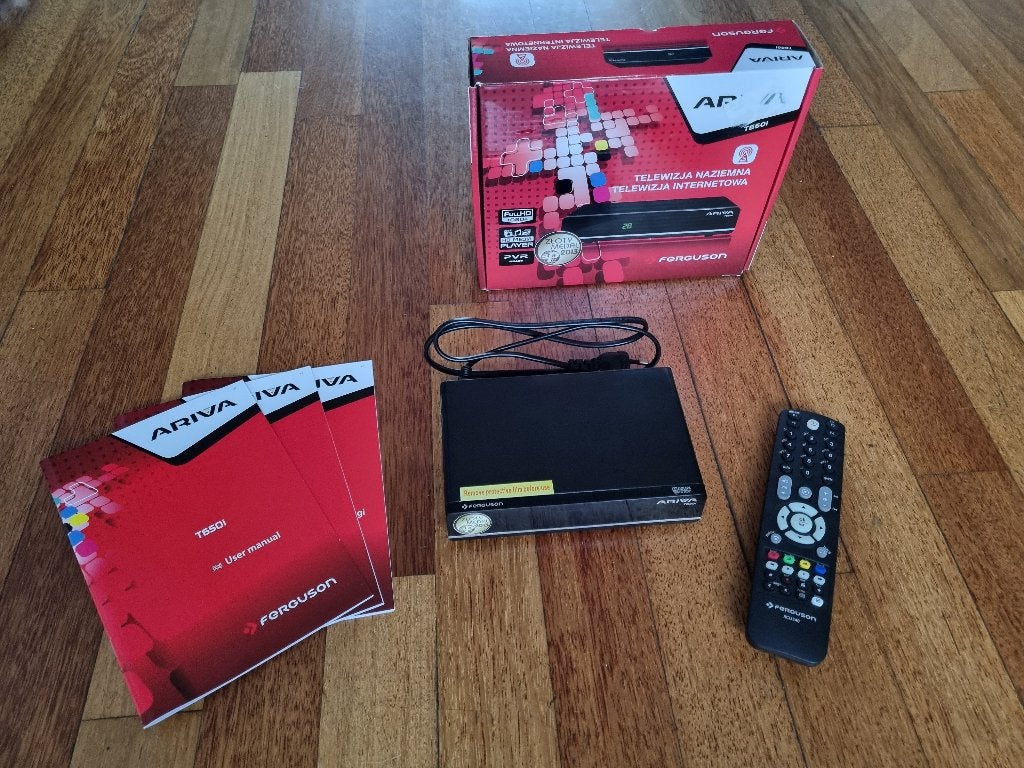 TV ontvanger van Ferguson Ariva T650i, Ophalen, Zo goed als nieuw, Decoder