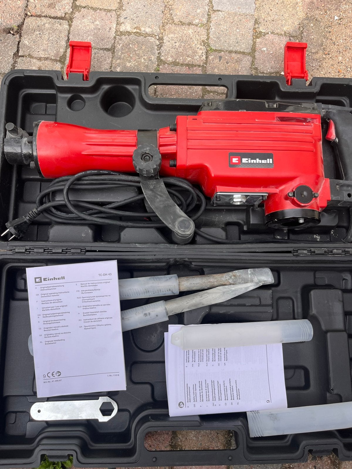 Einhell Breekhamer TC-DH 43 - Krachtig en Compleet, Doe-het-zelf en Verbouw, Ophalen, Gebruikt