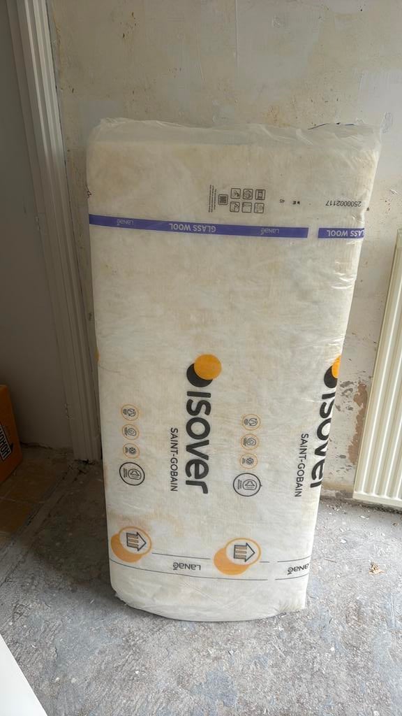 Nieuw pak isolatie materiaal, Ophalen, 4 tot 8 cm, Zo goed als nieuw, Minder dan 5 m²