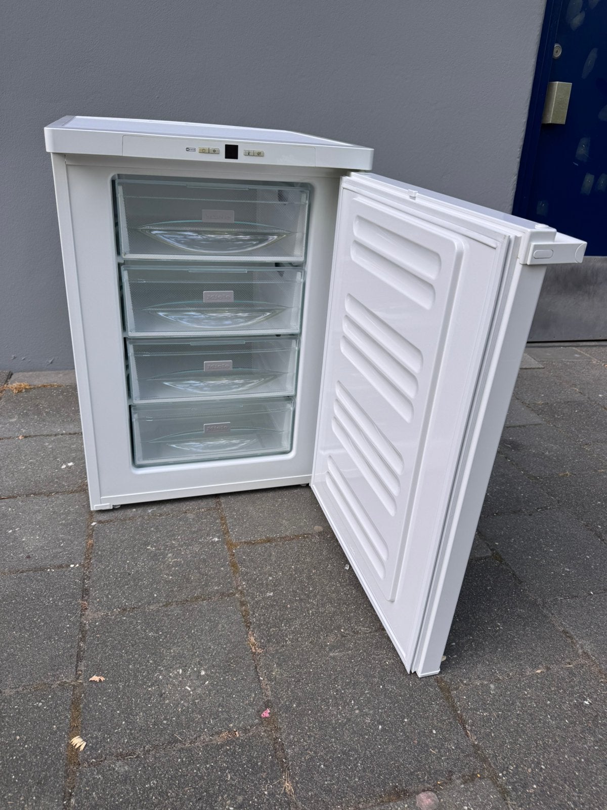Z.g.a.n. tafelmodel vriezer met vier lades | merk Miele, Minder dan 60 cm, Zo goed als nieuw, Energieklasse A of zuiniger, Vrijstaand