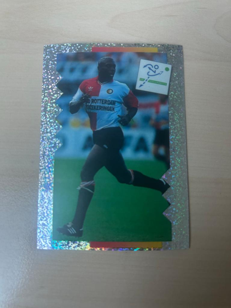 Voetbal 96 Panini Sticker Van Gobbel Feyenoord, Ophalen of Verzenden, Zo goed als nieuw, Feyenoord, Poster, Plaatje of Sticker