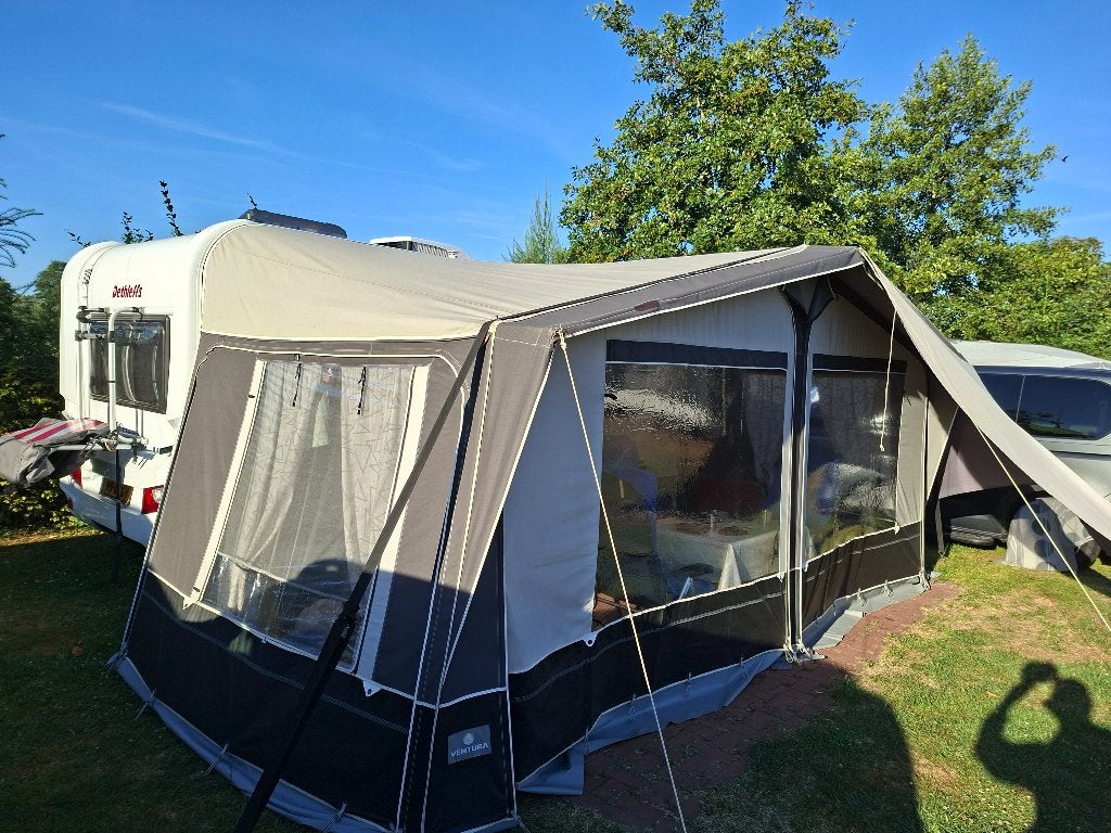 |#SUPER CARAVAN VOORTENT/OMLOOP964(950-975)mt13/ GRIJS+BLAUW, Ophalen