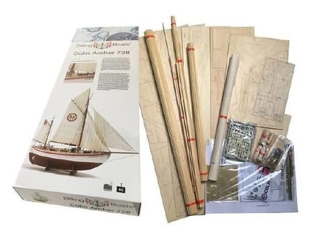 Billing boats 1:40 Colin Archer, Verzenden, Nieuw, Info@model-engineering.com, Perenmarkt 1 1681 PG Zwaagdijk-Oost