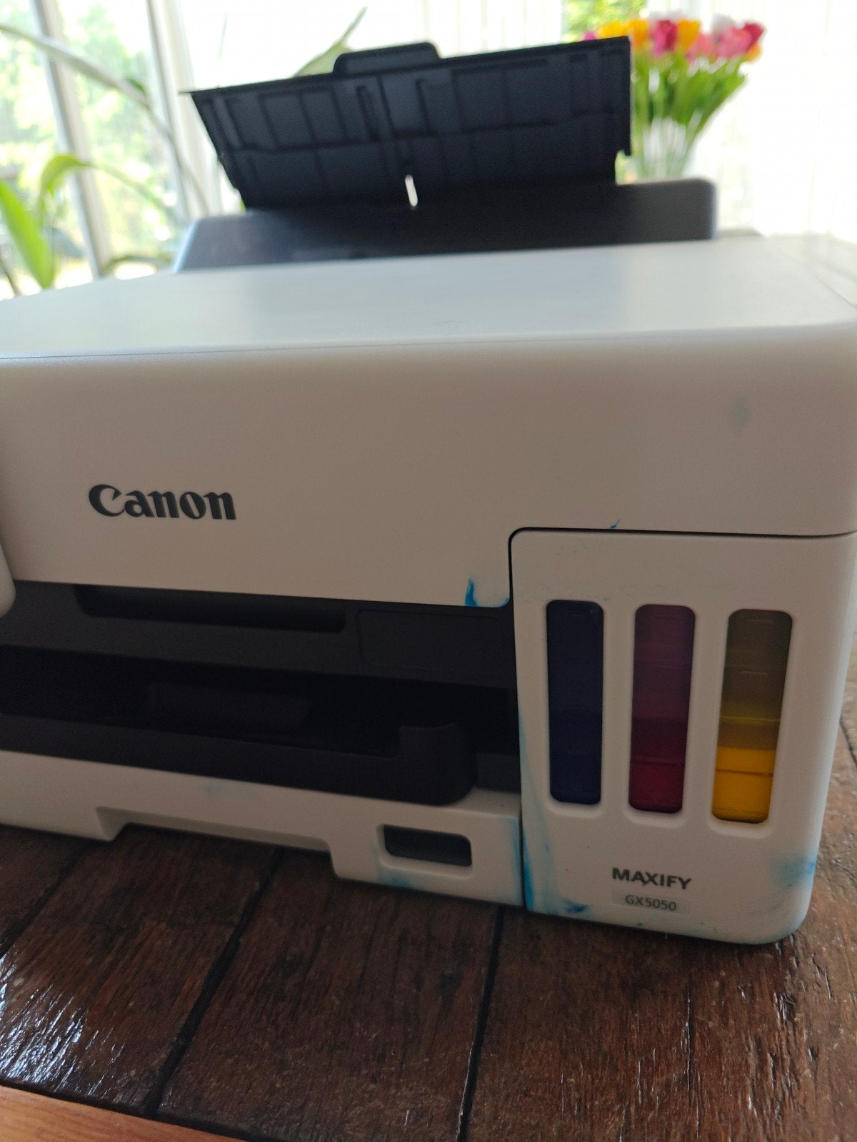 defecte Canon MAXIFY GX5050 All-in-One Inkjetprinter, Computers en Software, Printers, Ophalen, Kleur printen, Canon, Inkjetprinter