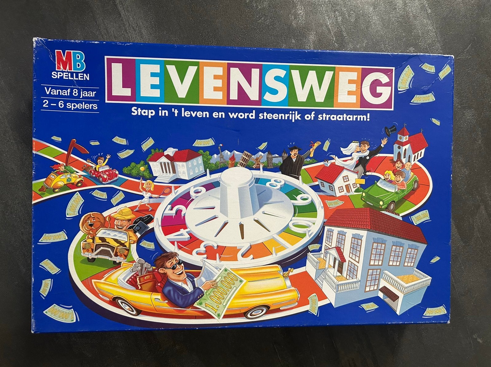 Vintage “ Levensweg “ MB, Ophalen of Verzenden, Zo goed als nieuw